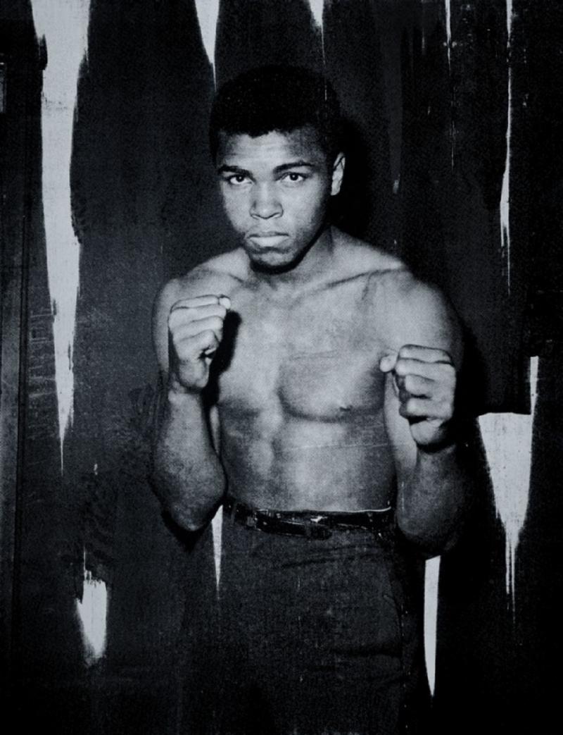 Russell Young Muhammad Ali Smoketown B W