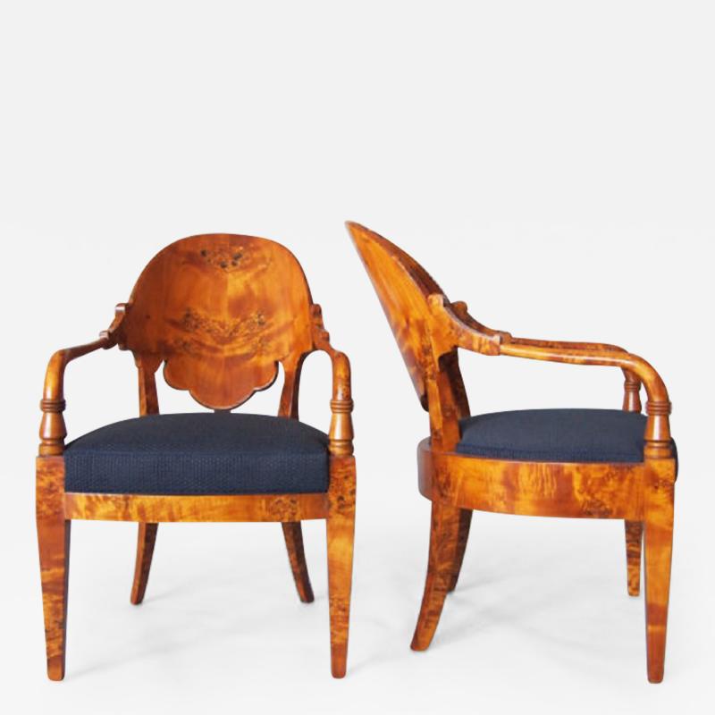 Russian Neo Classical Armchairs