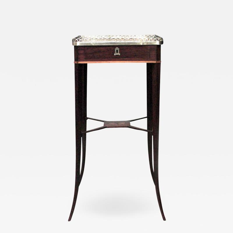 Russian Neoclassic Mahogany Side Table