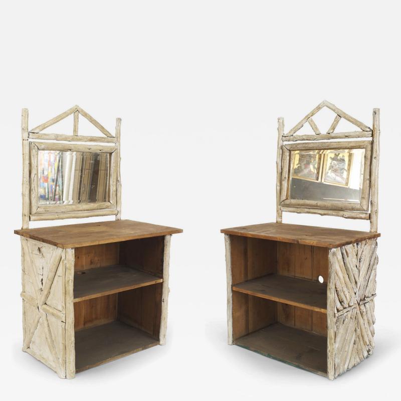 Rustic American Adirondack Dressers