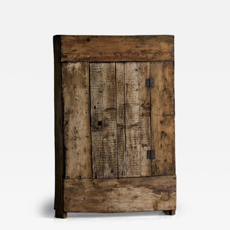 Rustic Art Populaire Cabinet France 19th Century