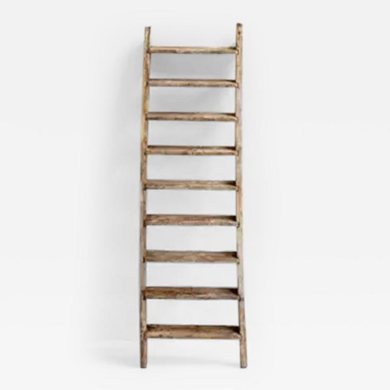 Rustic Art Populaire Ladder France 20th Century