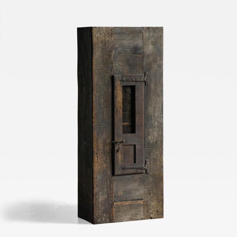 Rustic Cabinet with Iron Hardware France 19th Century