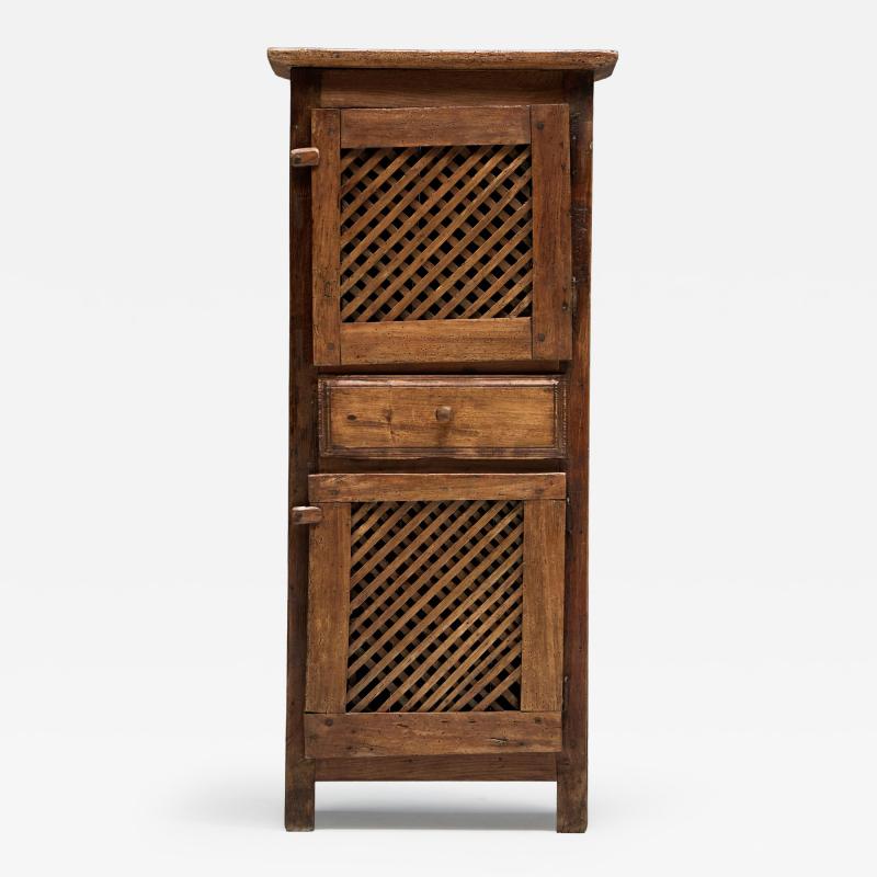 Rustic Folk Art Cabinet France 19th Century