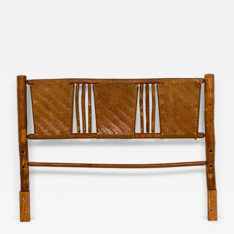 Rustic Old HIckory Full Headboard