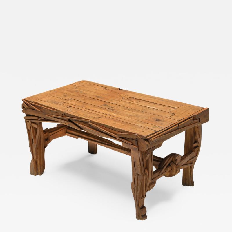 Rustic Wabi Sabi Coffee Table 1900s