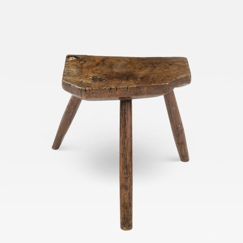 Rustic Welsh Cricket Stool