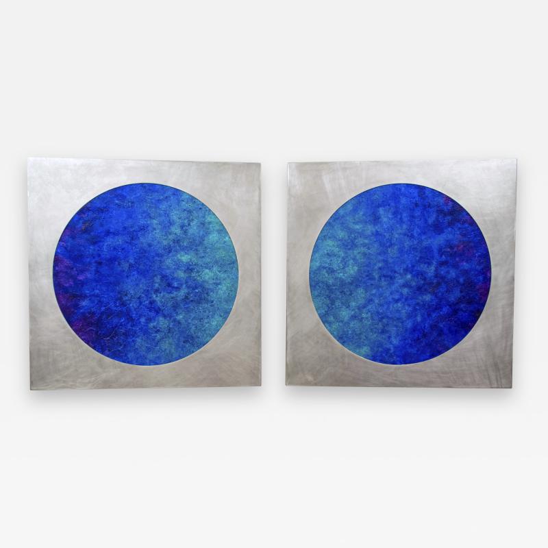 Ruth Avra Dana Kleinman KX2 Morpho Diptych 