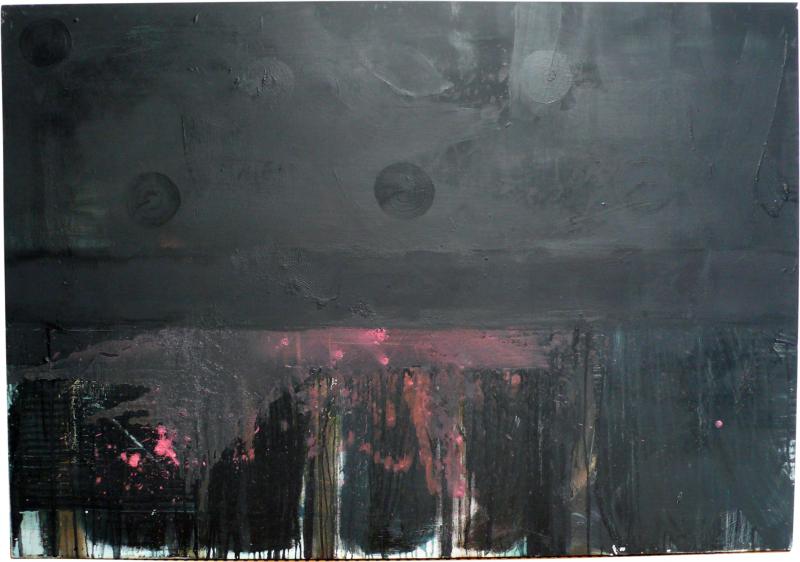 Ryan Franklin Qelliot Abstract oil painting by Ryan Franklin