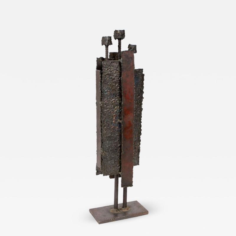 SC 49 Brutalist Steel Sculpture