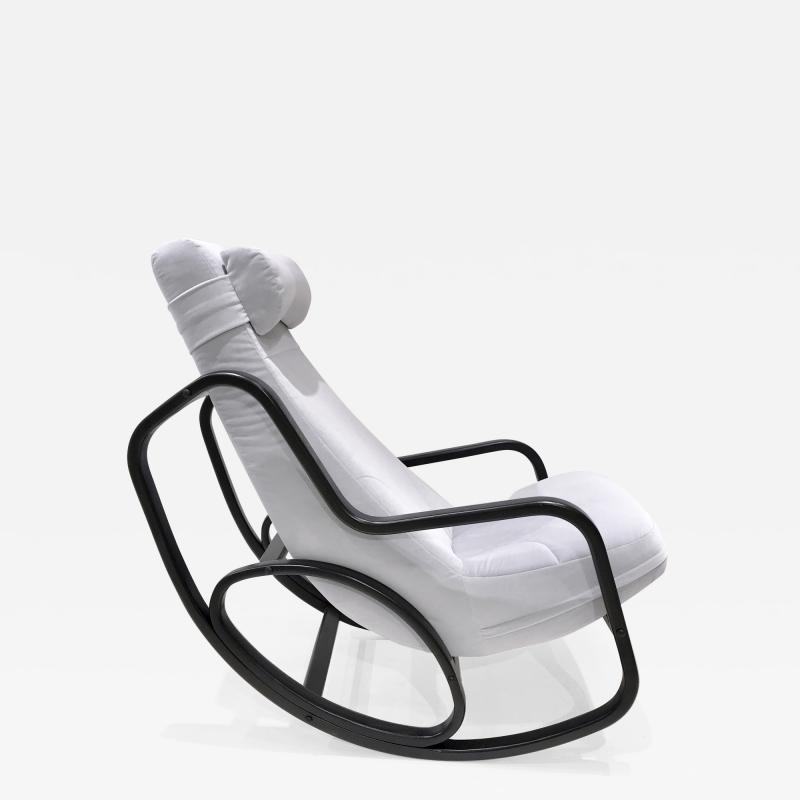 SCULPTURAL MID CENTURY ROCKING CHAIR