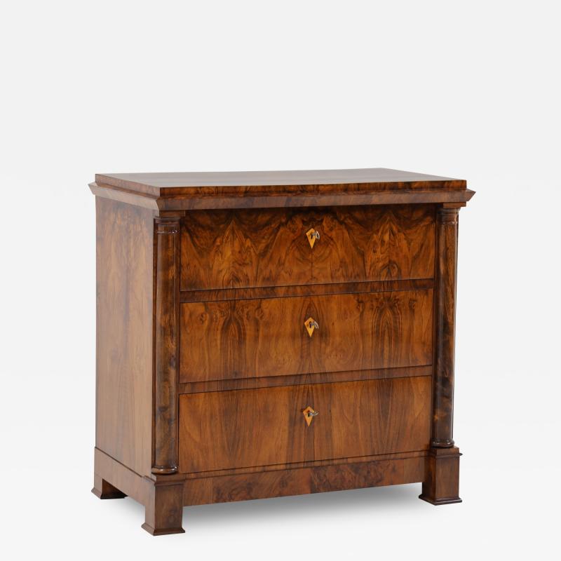 SINGLE BIEDERMEIER CHEST OF DRAWERS