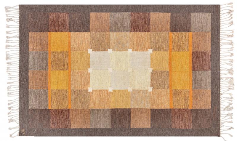 SWEDISH FLAT WEAVE RUG BY ULLA PARKDAL