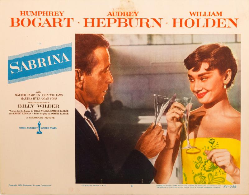 Sabrina 1954 Vintage Lobby Card 1