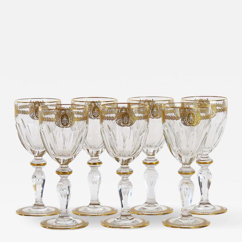 Saint Louis Barware Tableware Service Seven People