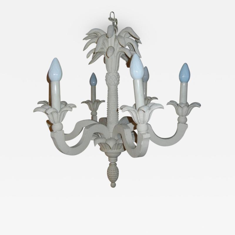 Sally Sirkin Lewis Carved Chandelier