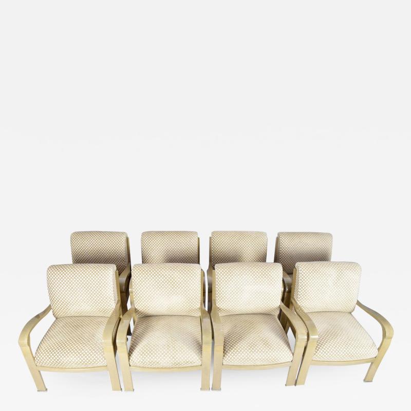 Sally Sirkin Lewis J Robert Scott Salon Deco Lounge Chairs by Sally Sirkin Lewis