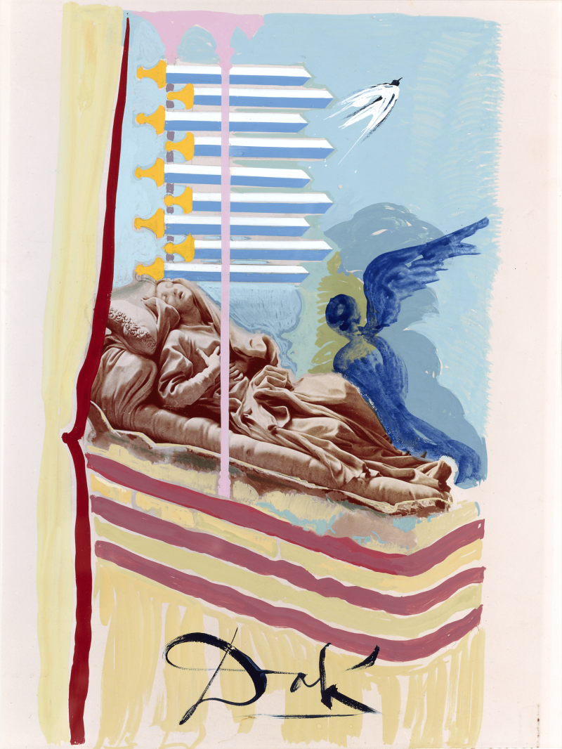 Salvador Dal Nine of Swords by Salvador Dal 