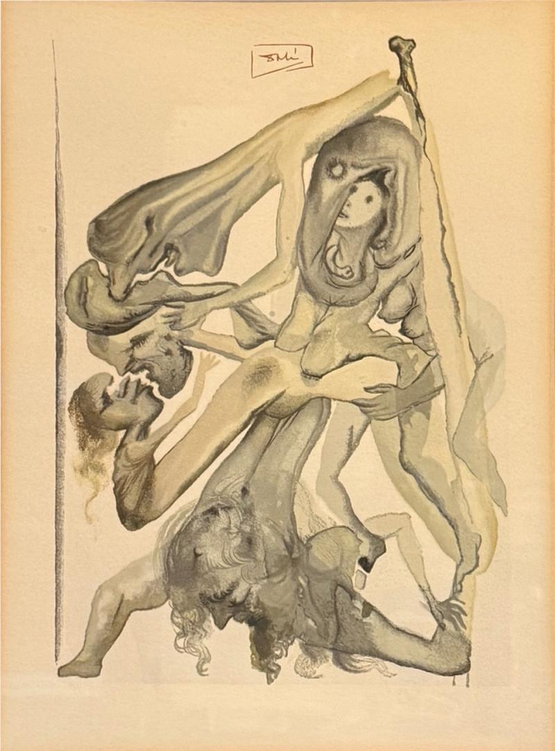 Salvador Dal SALVADOR DALI THE LIMBOS LITHOGRAPH