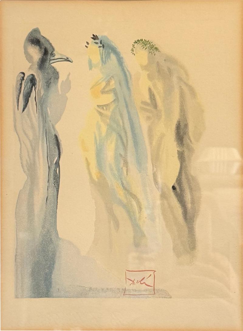 Salvador Dal SALVADOR DALI THE SPHERE OF VENUS LITHOGRAPH