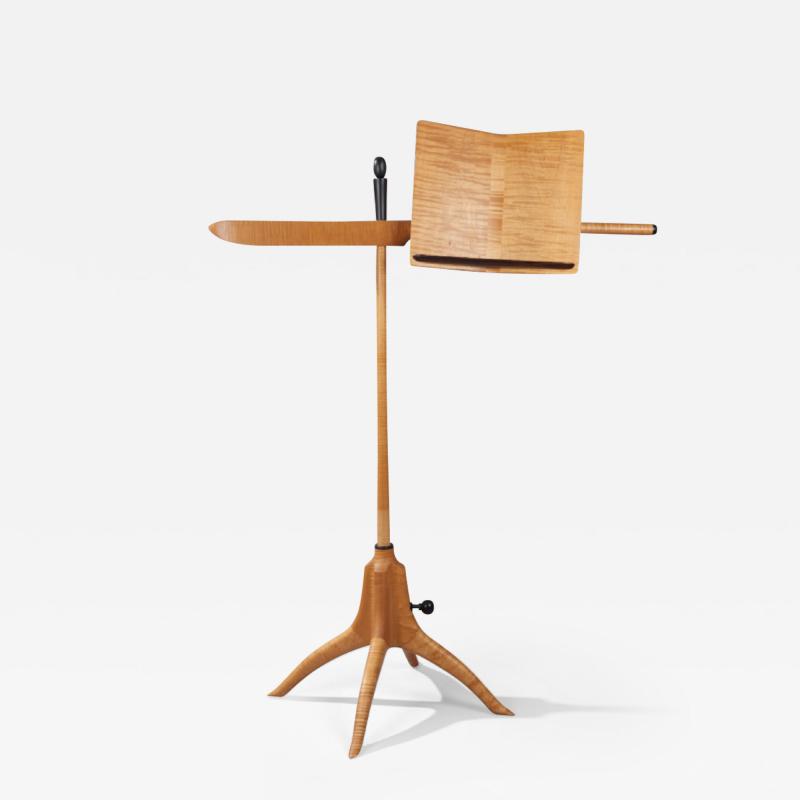 Sam Maloof Tiger Maple Music Stand