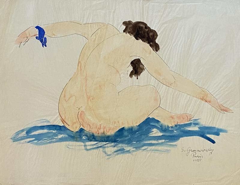 Samuel Granovsky Female Nude 