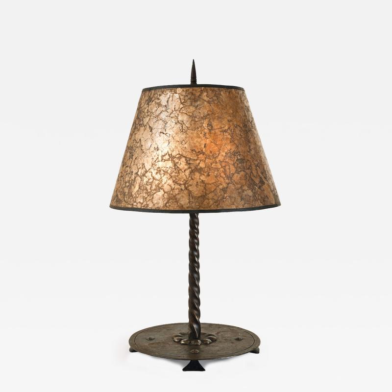 Samuel Yellin Table Lamp