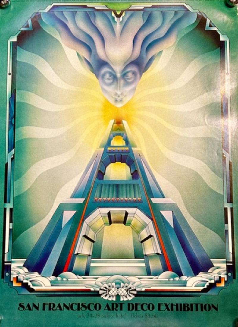 San Francisco Art Deco Exhibition Poster