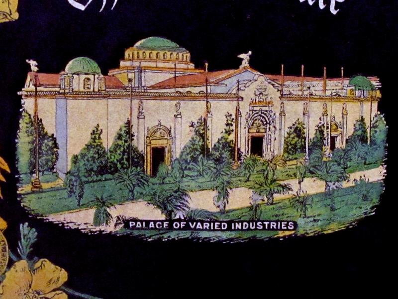 San Francisco PanamaPacific Exposition of 1915 Souvenir Banner