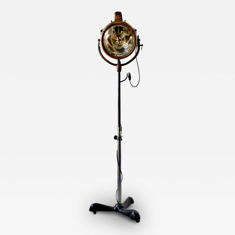 Sang Pil Bae 1920s General Electric searchlight floor lamp