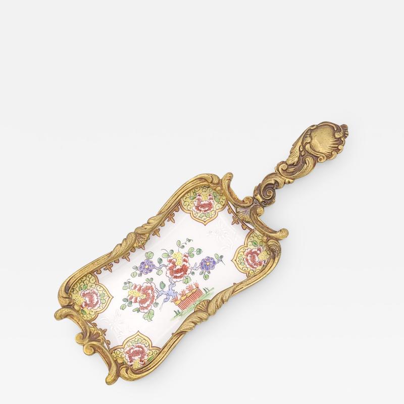 Sansome Ormolu Mounted Crumb Tray France circa 1900