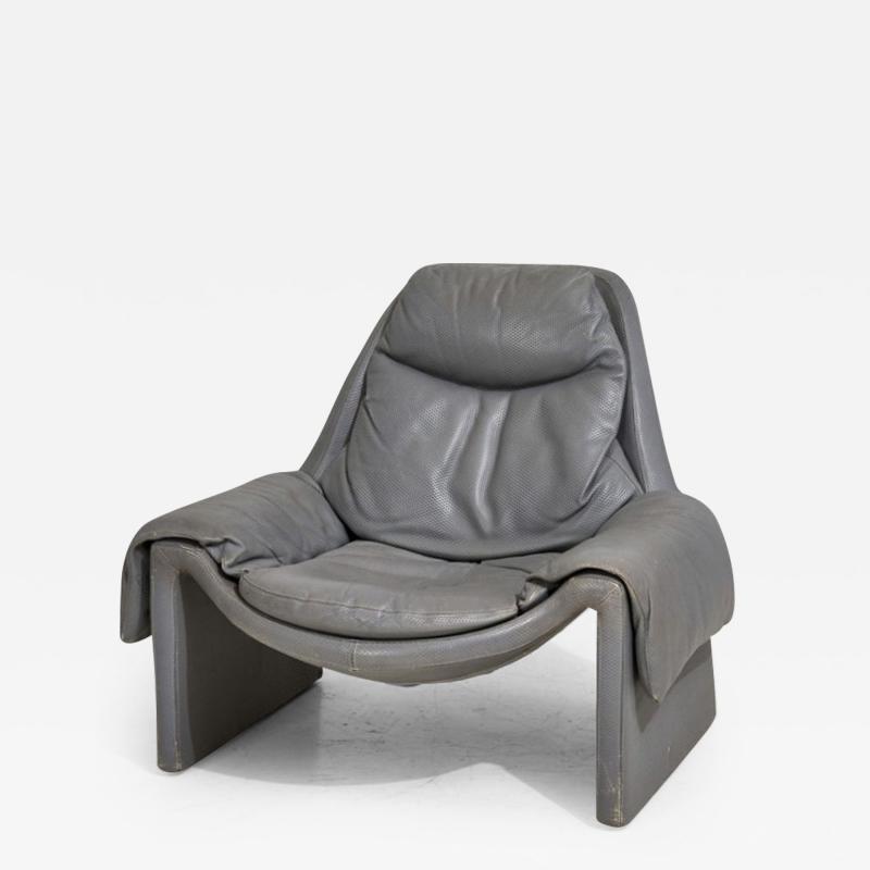 Saporiti Italia Vittorio Introini P60 Lounge Chair by Proposals Italy 1970