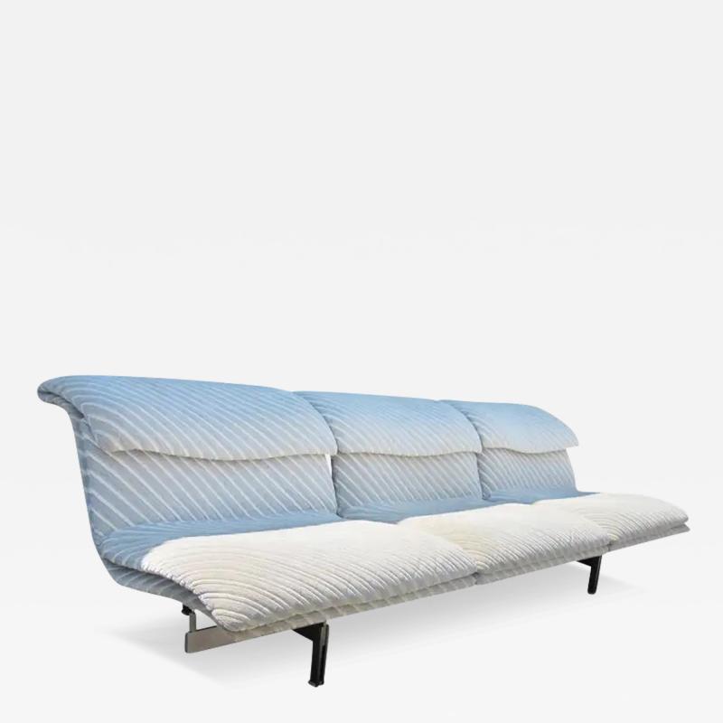 Saporiti Italia Wave 3 Seater Sofa Mid Century Modern