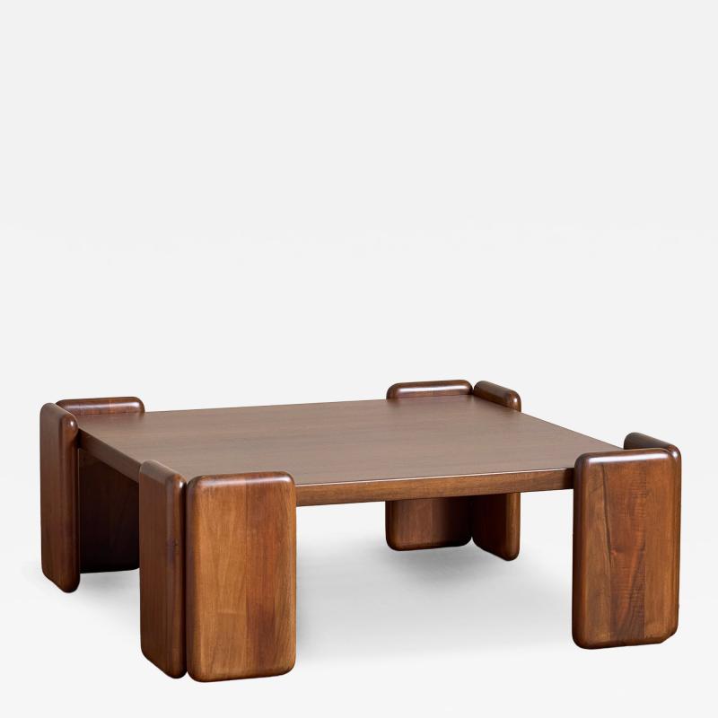 Sapporo Mobil Girgi Italian Walnut Coffee Table by Mobil Girgi