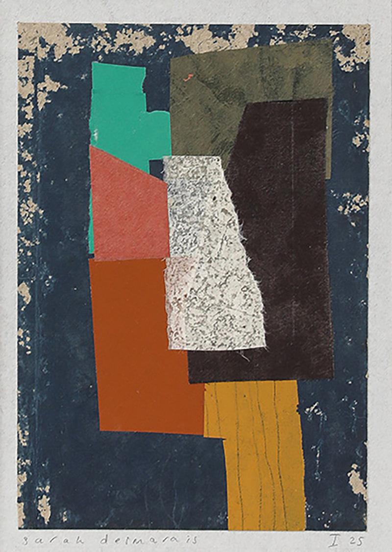 Sarah Desmarais Cubist Head 1 Collage January 2025