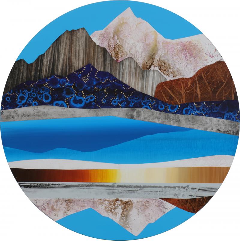 Sarah Winkler Cerulean Glacial Pool