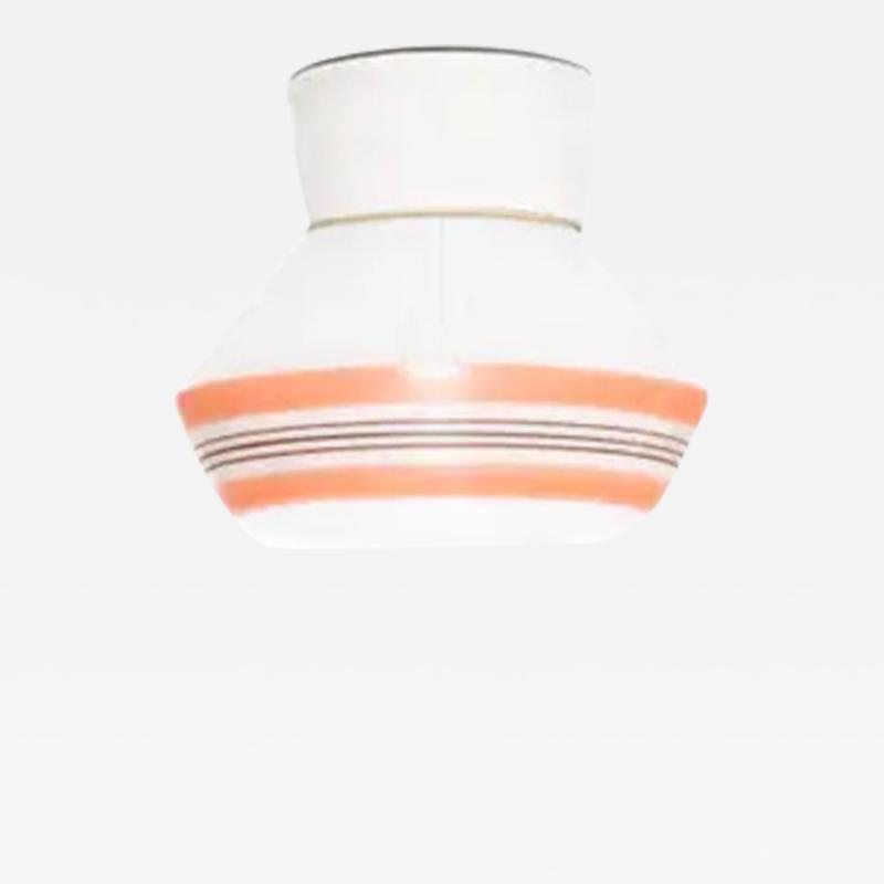 Scandinavian Flush Mount Ceiling Light 1950s