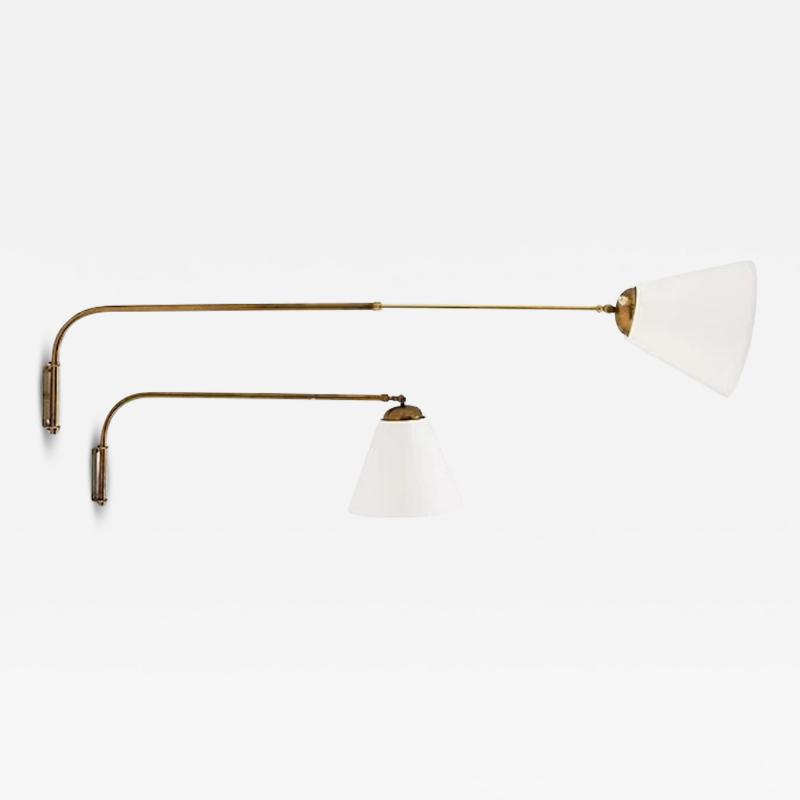 Scandinavian Mid Century Swivel Arm Wall Lamps