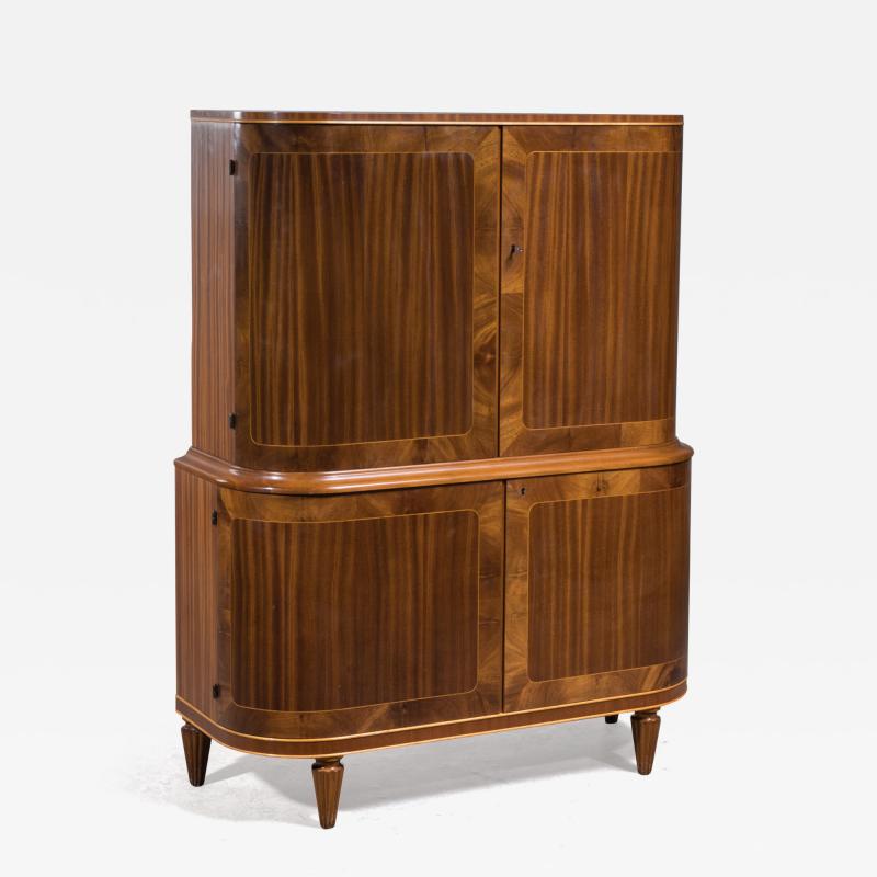 Scandinavian Modern mahogany cabinet