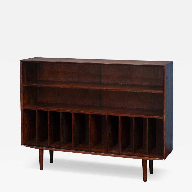Scandinavian Rosewood Record or Book Shelf