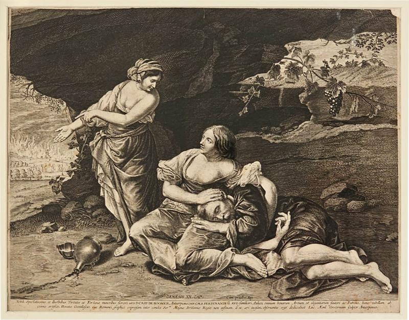 Scene from Genesis XX Drunkenness of Lot Sleeping on his Daughters 1625