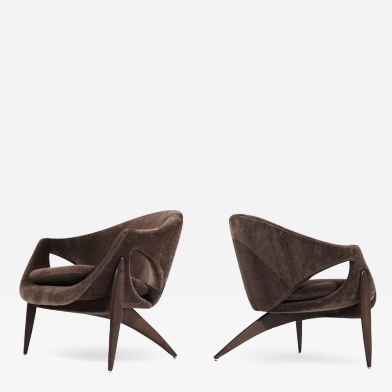 Sculptural Lounge Chairs by Luigi Tiengo for Cimon Canada C 1960s