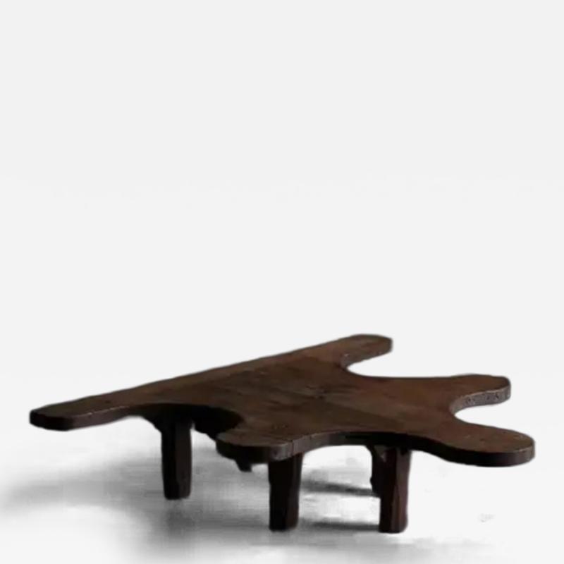 Sculptural Primitive Coffee Table France 19th Century