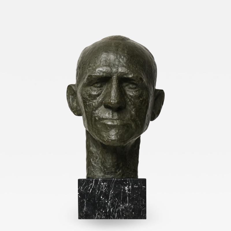 Sculpture Portrait of General Harald Petri