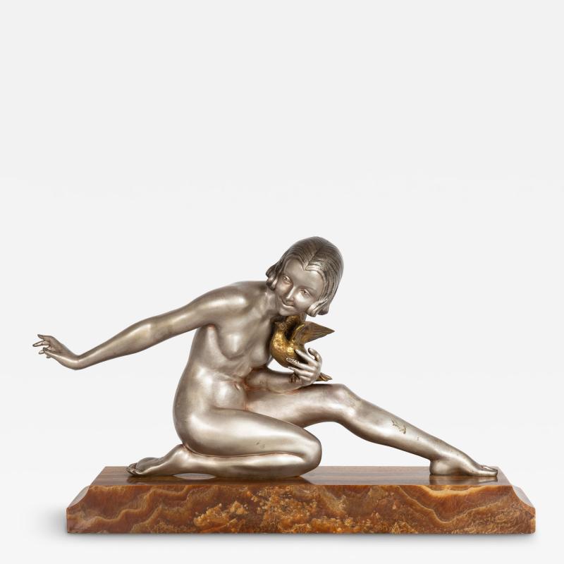 Seated Woman with Bird Armand Godard