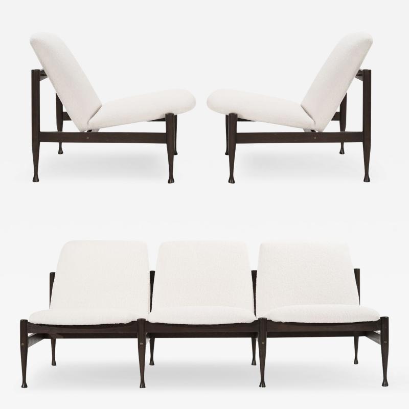Seating Suite in the Style of Finn Juhl Denmark C 1950s