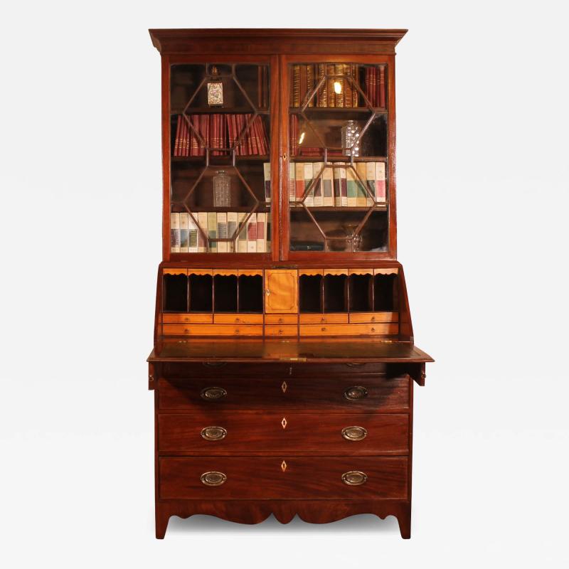 Secretary From The Beginning Of The 19th Century In Mahogany England