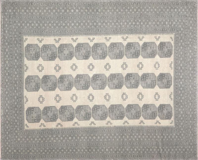 Semi Antique Afgan Beshir Rug 104 x 127 