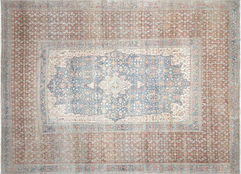 Semi Antique Persian Bidjar Rug 12 x 163 