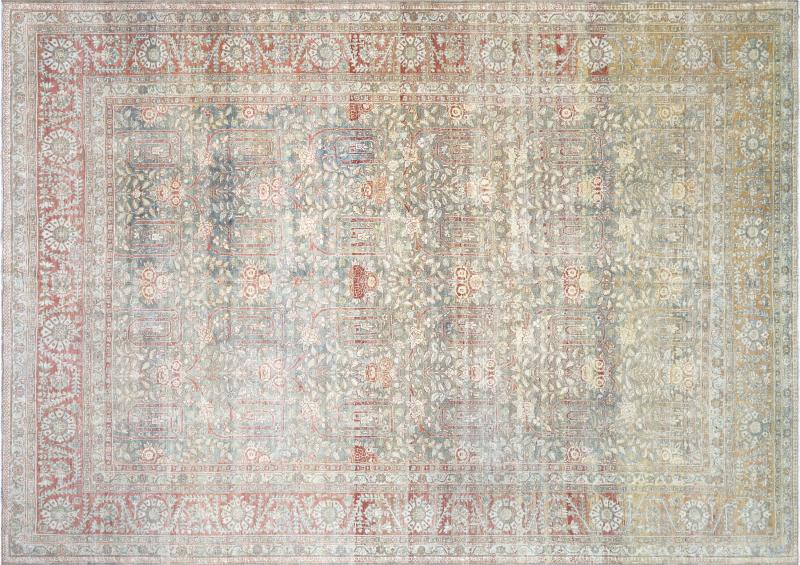 Semi Antique Persian Bidjar Rug 84 x 117 